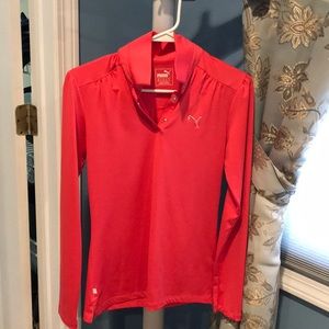 Coral colored Puma pullover